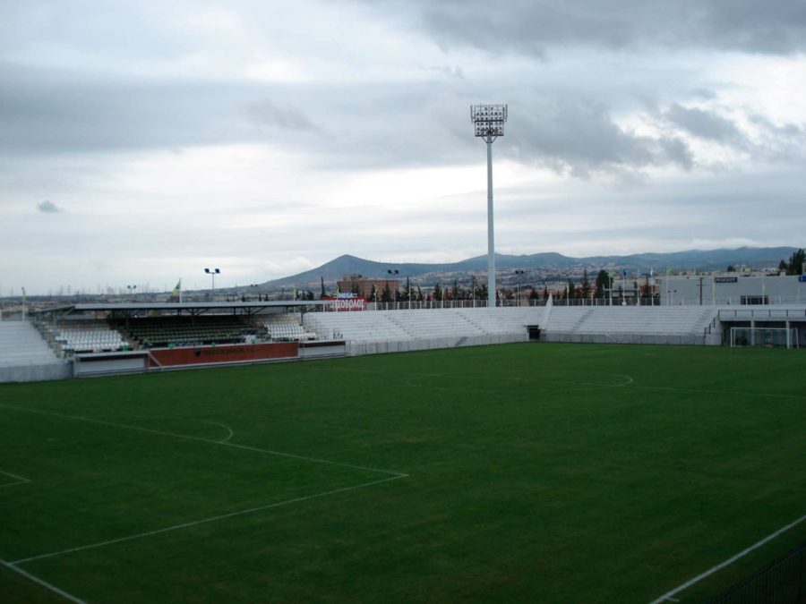 Football stadium in Polichni