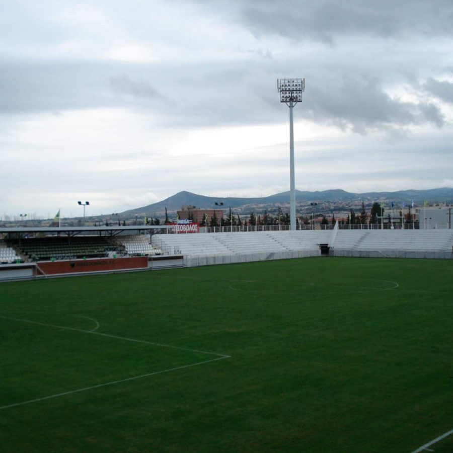 Football stadium in Polichni