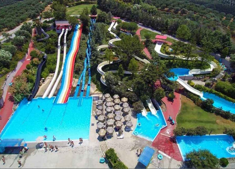 Water theme park in Chania